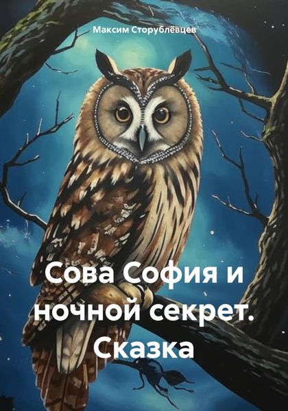 Обложка книги  «Сова София и ночной секрет. Сказка»