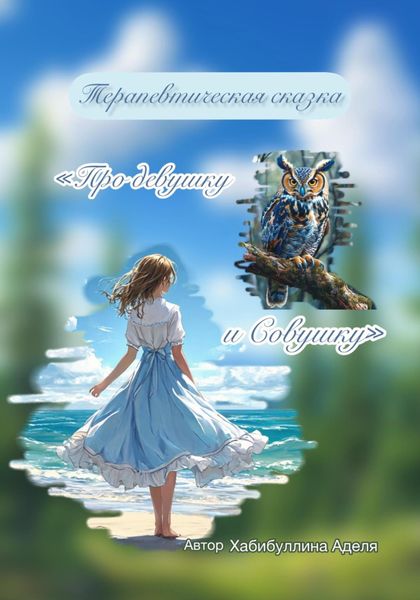 Обложка книги  «Терапевтическая сказка «Про девушку и Совушку»»