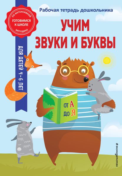 Обложка книги  «Учим звуки и буквы»
