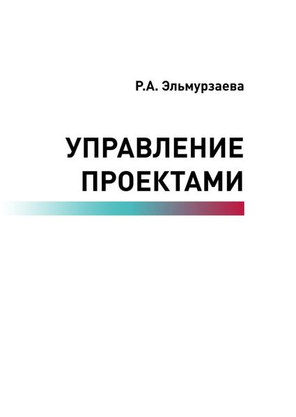 Обложка книги  «Управление проектами»