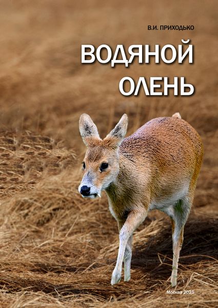 Обложка книги  «Водяной олень (Hydropotes inermis)»