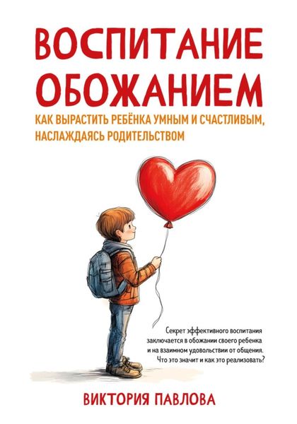 Обложка книги  «Воспитание обожанием. Как вырастить ребенка умным и счастливым, наслаждаясь родительством»