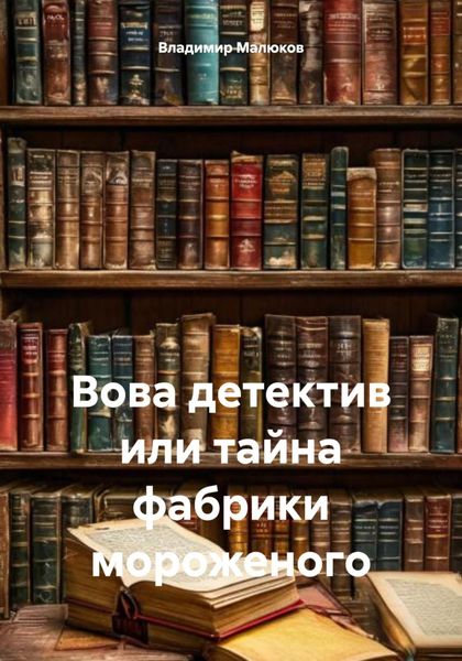 Обложка книги  «Вова детектив или тайна фабрики мороженого»