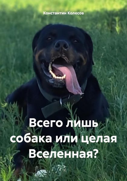 Обложка книги  «Всего лишь собака или целая Вселенная?»