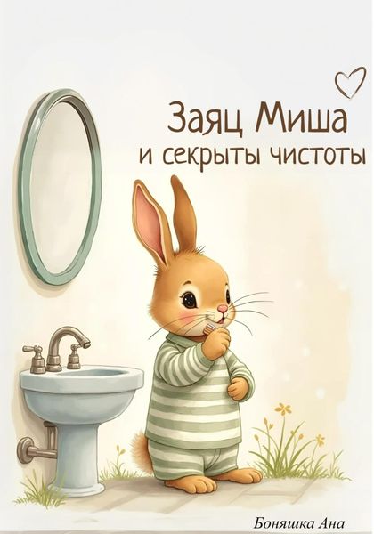 Обложка книги  «Заяц Миша и секреты чистоты»