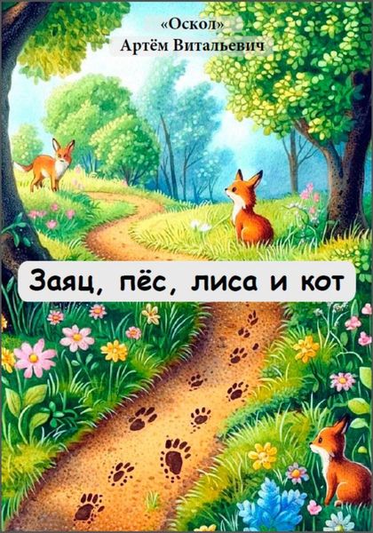 Обложка книги «Заяц, пёс, лиса и кот»