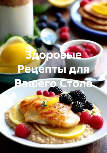 Обложка книги  «Здоровые Рецепты для Вашего Стола»