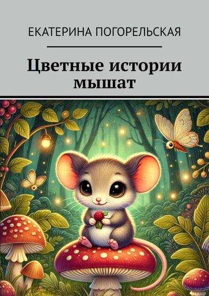 Обложка книги  «Цветные истории мышат»