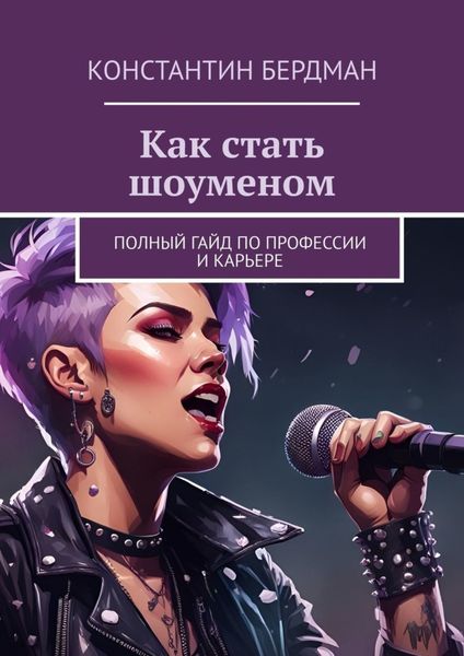 Обложка книги  «Как стать шоуменом. Полный гайд по профессии и карьере»
