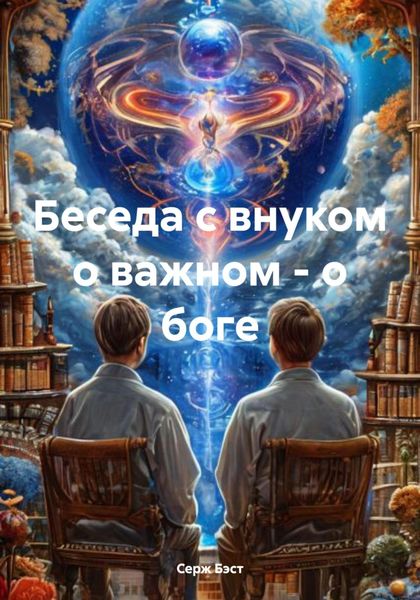 Обложка книги  «Беседа с внуком о важном – о боге»