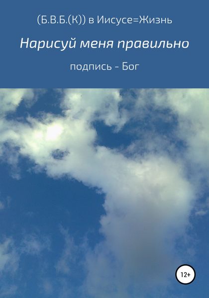 Обложка книги  «Нарисуй меня правильно. Подпись – Бог»