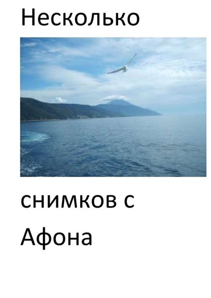 Обложка книги  «Несколько снимков с Афона. Паломническая поездка»