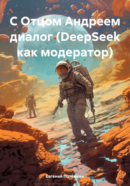 Обложка книги  «С Отцом Андреем диалог (DeepSeek как модератор)»