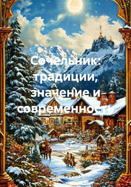 Обложка книги  «Сочельник: традиции, значение и современность»