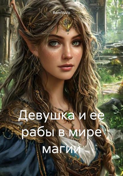 Обложка книги  «Девушка и ее рабы в мире магии»