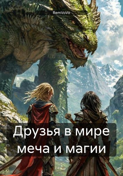 Обложка книги  «Друзья в мире меча и магии»