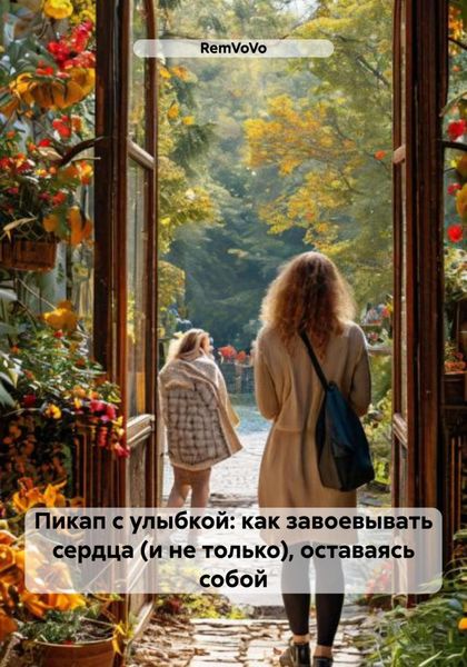 Обложка книги  «Пикап с улыбкой: как завоевывать сердца (и не только), оставаясь собой»