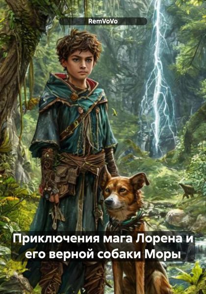 Обложка книги  «Приключения мага Лорена и его верной собаки Моры»