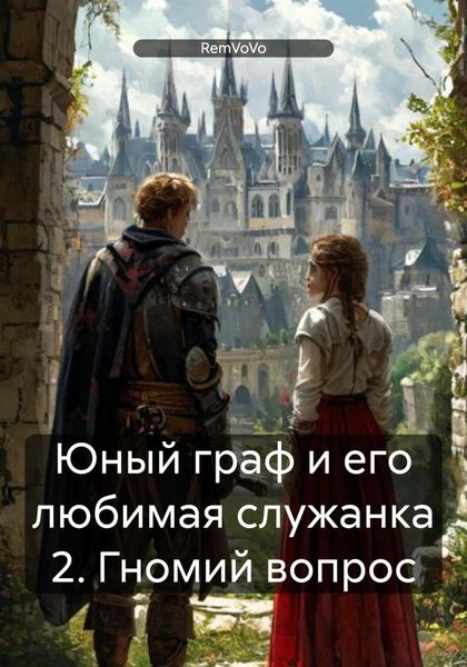 Обложка книги  «Юный граф и его любимая служанка 2. Гномий вопрос»