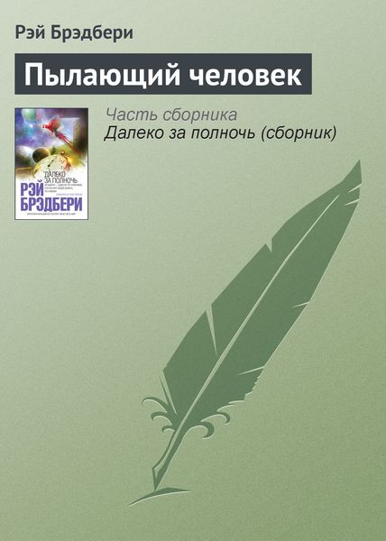 Обложка книги  «Пылающий человек»
