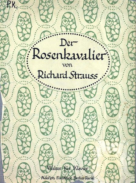 Обложка книги  «Der Rosenkavalier»
