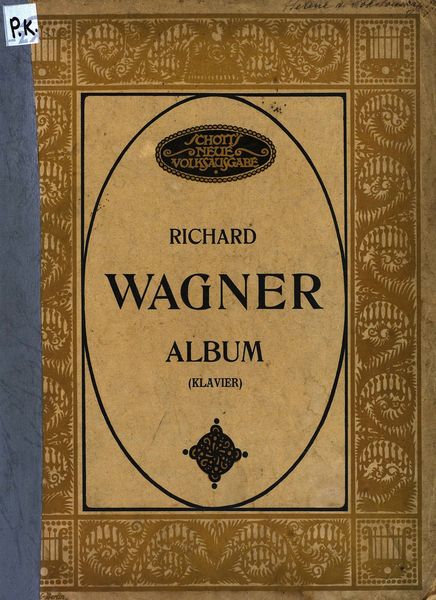 Обложка книги «Richard Wagner Album»