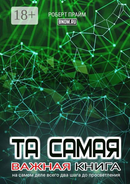 Обложка книги  «Та самая важная книга. На самом деле всего два шага до просветления»