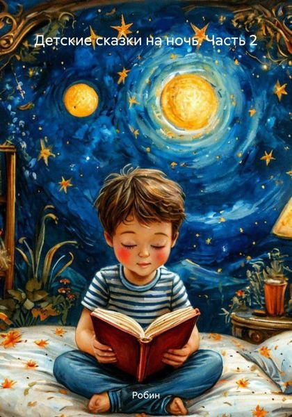 Обложка книги  «Детские сказки на ночь. Часть 2»