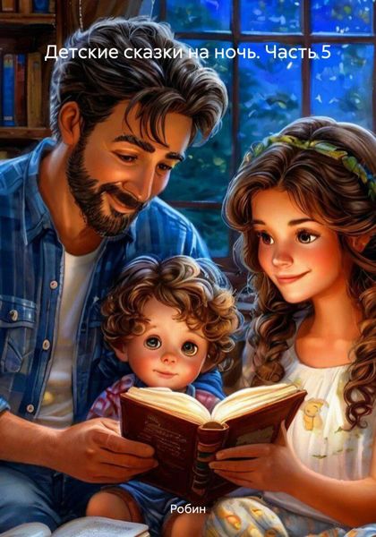 Обложка книги  «Детские сказки на ночь. Часть 5»