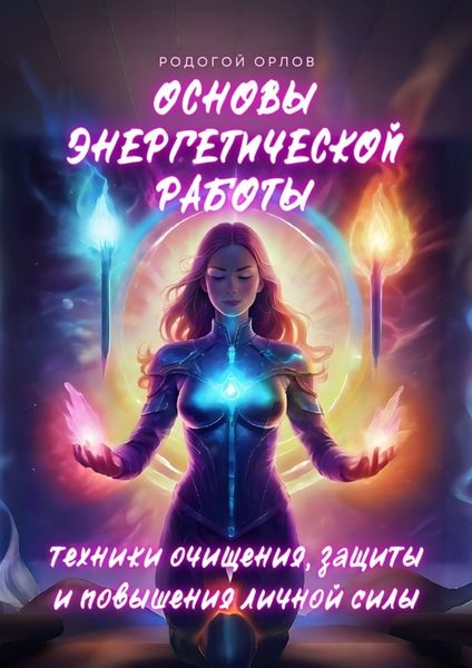 Обложка книги  «Основы энергетической работы. Техники очищения, защиты и повышения личной силы»