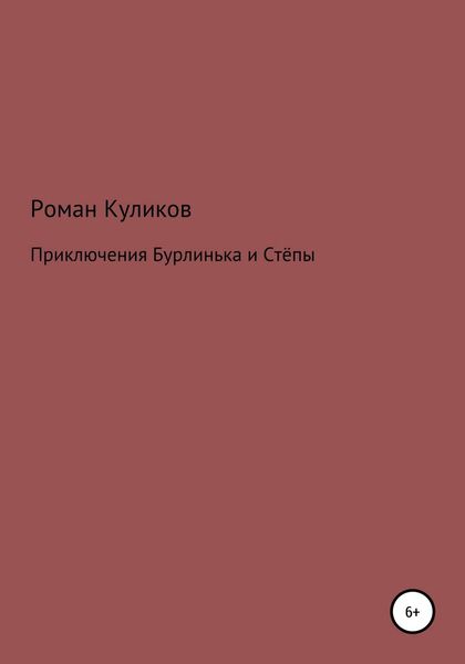 Обложка книги  «Приключения Бурлинька и Стёпы»