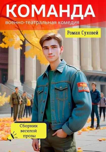Обложка книги «Команда: военно-театральная комедия»