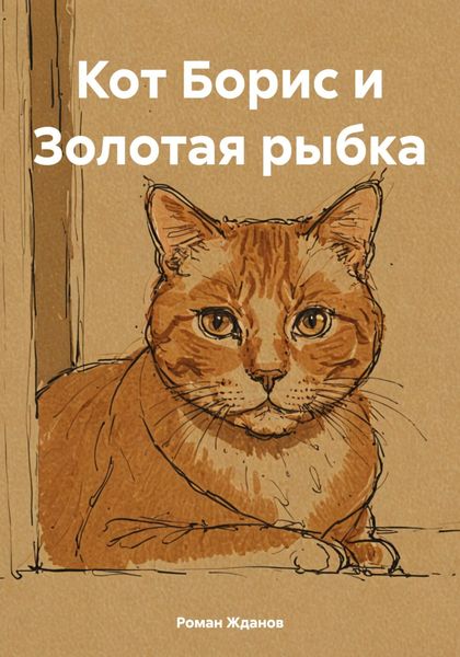 Обложка книги  «Кот Борис и Золотая рыбка»