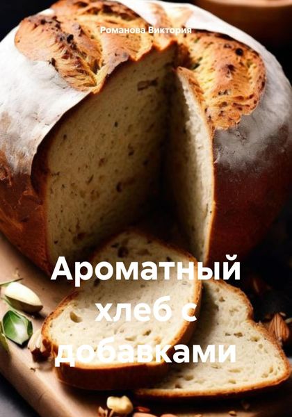 Обложка книги «Ароматный хлеб с добавками»