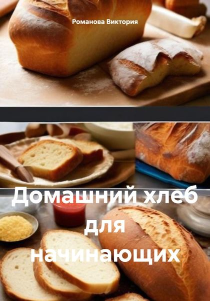 Обложка книги «Домашний хлеб для начинающих»