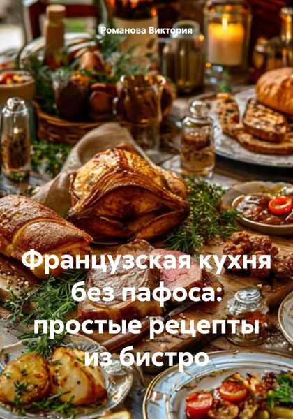 Обложка книги  «Французская кухня без пафоса: простые рецепты из бистро»