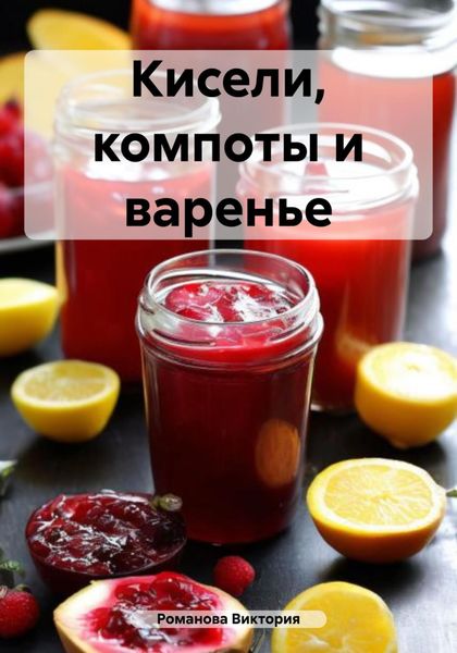 Обложка книги  «Кисели, компоты и варенье»