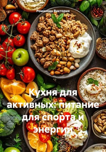 Обложка книги  «Кухня для активных: питание для спорта и энергии»