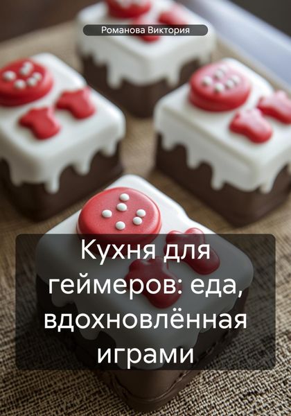 Обложка книги  «Кухня для геймеров: еда, вдохновлённая играми»