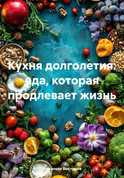 Обложка книги  «Кухня долголетия: еда, которая продлевает жизнь»