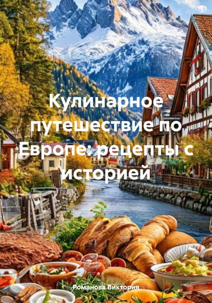 Обложка книги  «Кулинарное путешествие по Европе: рецепты с историей»