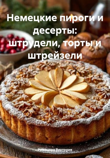 Обложка книги  «Немецкие пироги и десерты: штрудели, торты и штрейзели»