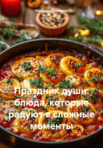 Обложка книги  «Праздник души: блюда, которые радуют в сложные моменты»