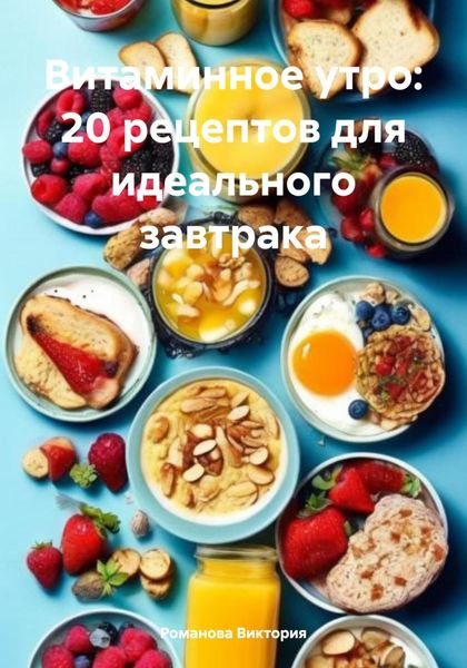 Обложка книги  «Витаминное утро: 20 рецептов для идеального завтрака»
