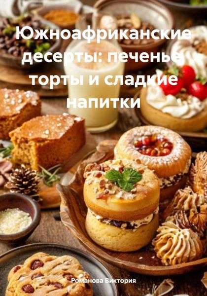 Обложка книги  «Южноафриканские десерты: печенье, торты и сладкие напитки»