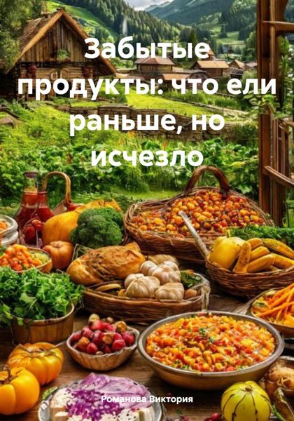 Обложка книги  «Забытые продукты: что ели раньше, но исчезло»