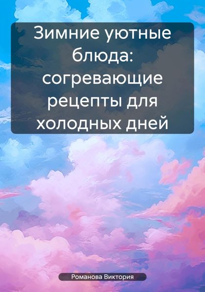 Обложка книги  «Зимние уютные блюда: согревающие рецепты для холодных дней»