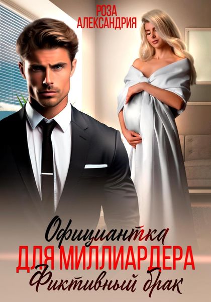 Обложка книги  «Официантка для миллиардера. Фиктивный брак»
