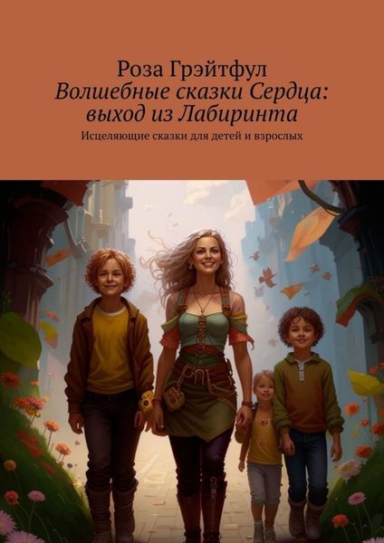 Обложка книги «Волшебные сказки Сердца: выход из Лабиринта. Исцеляющие сказки для детей и взрослых»