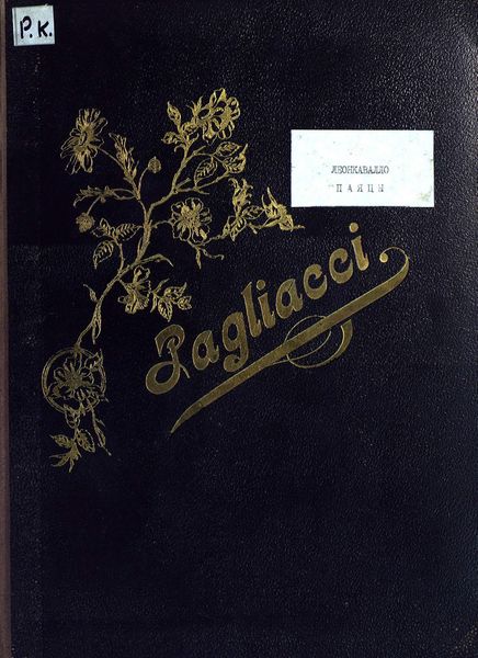 Обложка книги  «Паяцы»